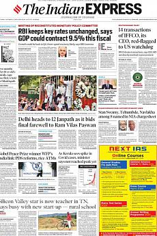 The Indian Express Delhi - October 10th 2020
