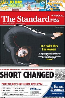 The Standard - MtDruitt/StMarys  - October 28th 2015