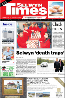 Selwyn Times - July 27th 2010