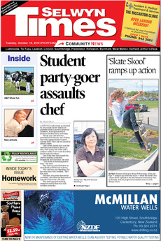 Selwyn Times - October 19th 2010