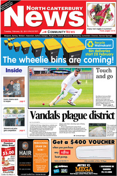 North Canterbury News - February 22nd 2011