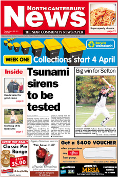 North Canterbury News - March 29th 2011