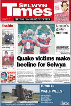 Selwyn Times - June 21st 2011