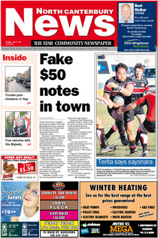North Canterbury News - July 5th 2011