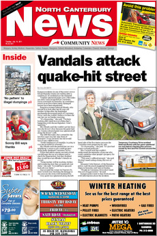North Canterbury News - July 19th 2011