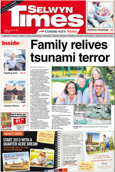 Selwyn Times - January 22nd 2013