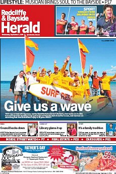 Redcliffe and  Bayside Herald - September 3rd 2014