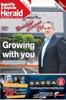 Redcliffe and  Bayside Herald - September 23rd 2015