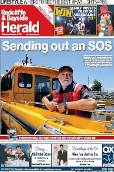Redcliffe and  Bayside Herald - December 9th 2015