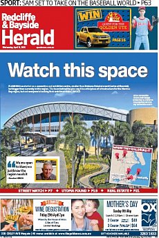 Redcliffe and  Bayside Herald - April 13th 2016