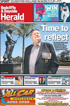 Redcliffe and  Bayside Herald - November 9th 2016