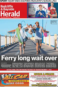 Redcliffe and  Bayside Herald - August 30th 2017