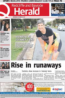 Redcliffe and  Bayside Herald - October 18th 2017