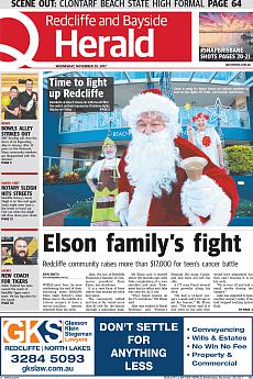 Redcliffe and  Bayside Herald - November 29th 2017