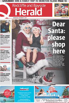 Redcliffe and  Bayside Herald - December 13th 2017