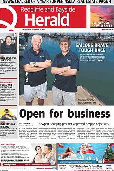 Redcliffe and  Bayside Herald - December 20th 2017