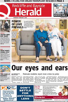 Redcliffe and  Bayside Herald - February 14th 2018