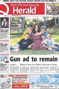 Redcliffe and  Bayside Herald - May 9th 2018