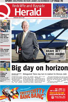 Redcliffe and  Bayside Herald - May 23rd 2018