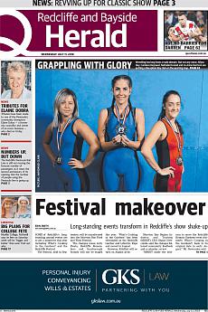 Redcliffe and  Bayside Herald - July 11th 2018