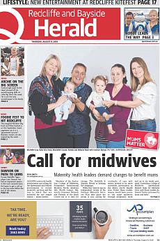 Redcliffe and  Bayside Herald - August 9th 2018
