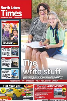 North Lakes Times - October 29th 2015