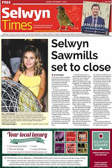 Selwyn Times - September 6th 2016