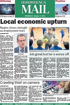 Horowhenua Mail - October 2nd 2014
