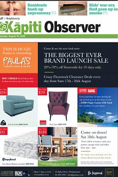 Kapiti Observer - August 16th 2018