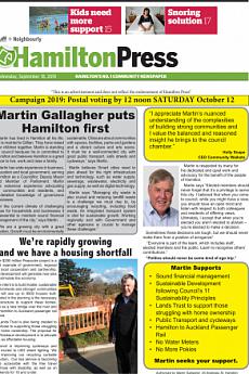 Hamilton Press - September 18th 2019