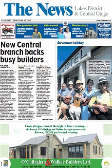 The News - Central Otago - February 11th 2016