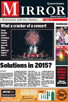 Queenstown Mirror - December 10th 2014