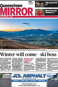 Queenstown Mirror - May 4th 2016