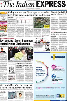 The Indian Express Mumbai - July 4th 2016