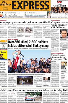 The Indian Express Mumbai - July 17th 2016