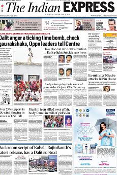The Indian Express Mumbai - July 22nd 2016