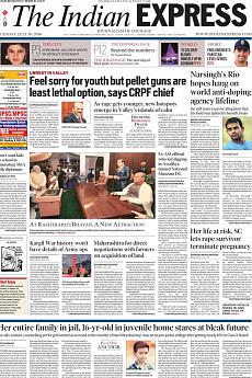 The Indian Express Mumbai - July 26th 2016