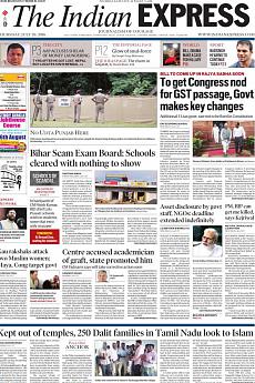 The Indian Express Mumbai - July 28th 2016