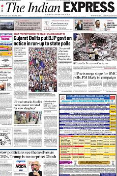 The Indian Express Mumbai - August 1st 2016
