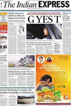 The Indian Express Mumbai - August 4th 2016