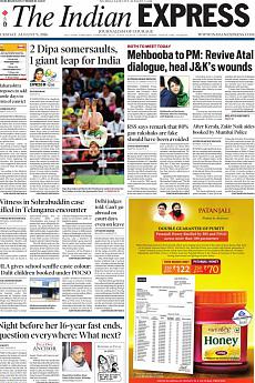 The Indian Express Mumbai - August 9th 2016