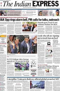 The Indian Express Mumbai - August 23rd 2016