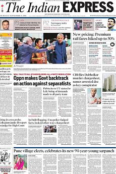 The Indian Express Mumbai - September 8th 2016