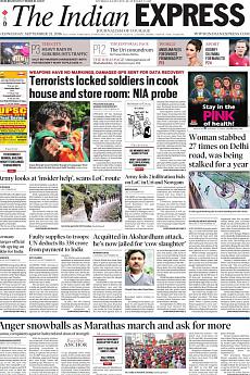 The Indian Express Mumbai - September 21st 2016