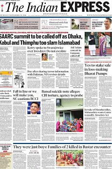 The Indian Express Mumbai - September 29th 2016
