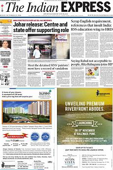The Indian Express Mumbai - October 21st 2016