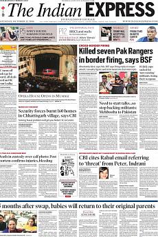 The Indian Express Mumbai - October 22nd 2016