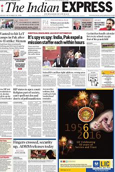 The Indian Express Mumbai - October 28th 2016