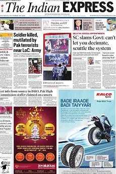 The Indian Express Mumbai - October 29th 2016