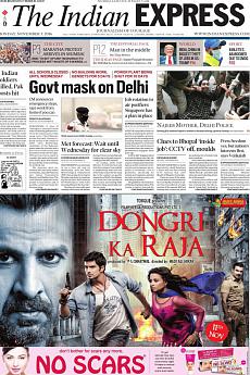 The Indian Express Mumbai - November 7th 2016